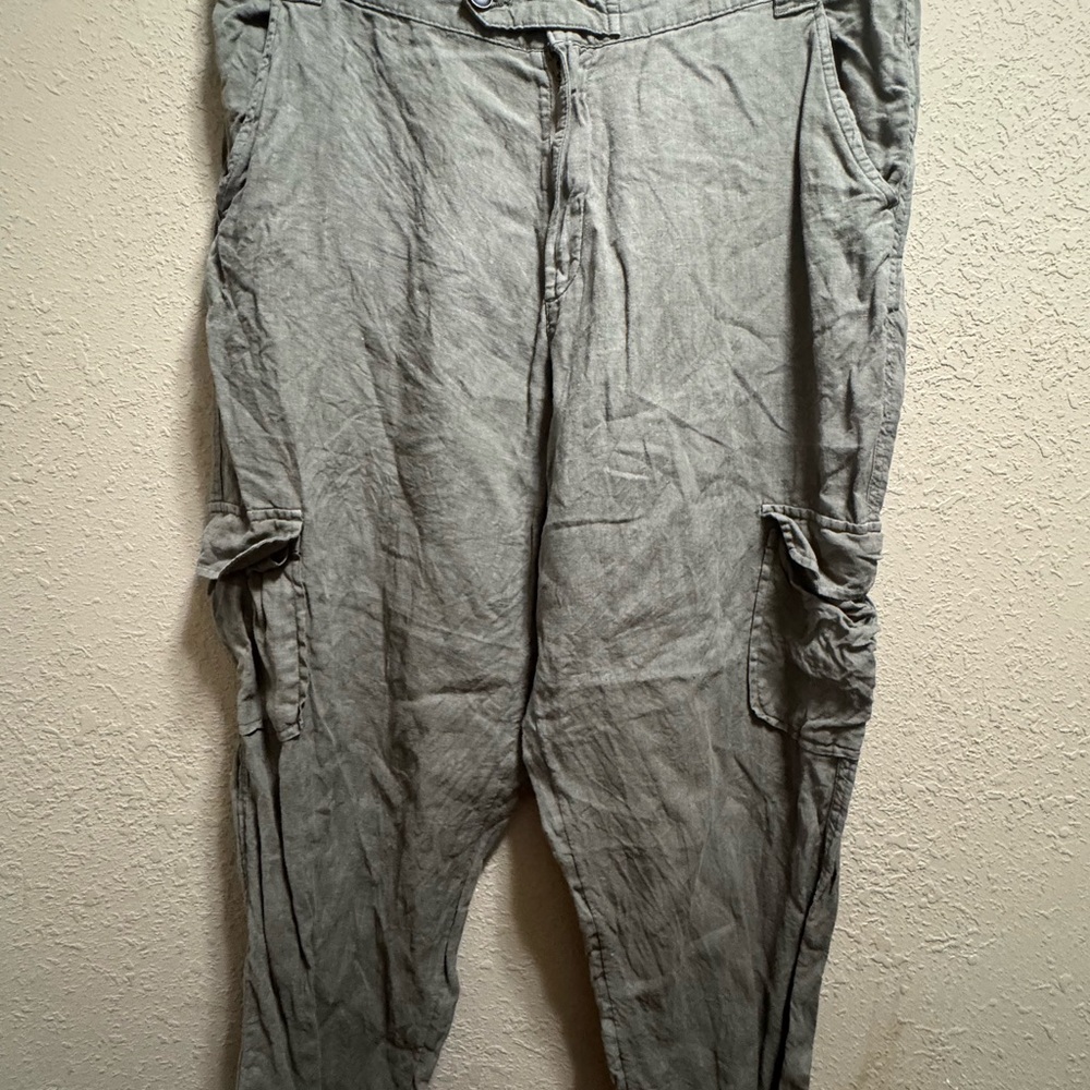 Rachel Men's Light Gray Cargo Pants